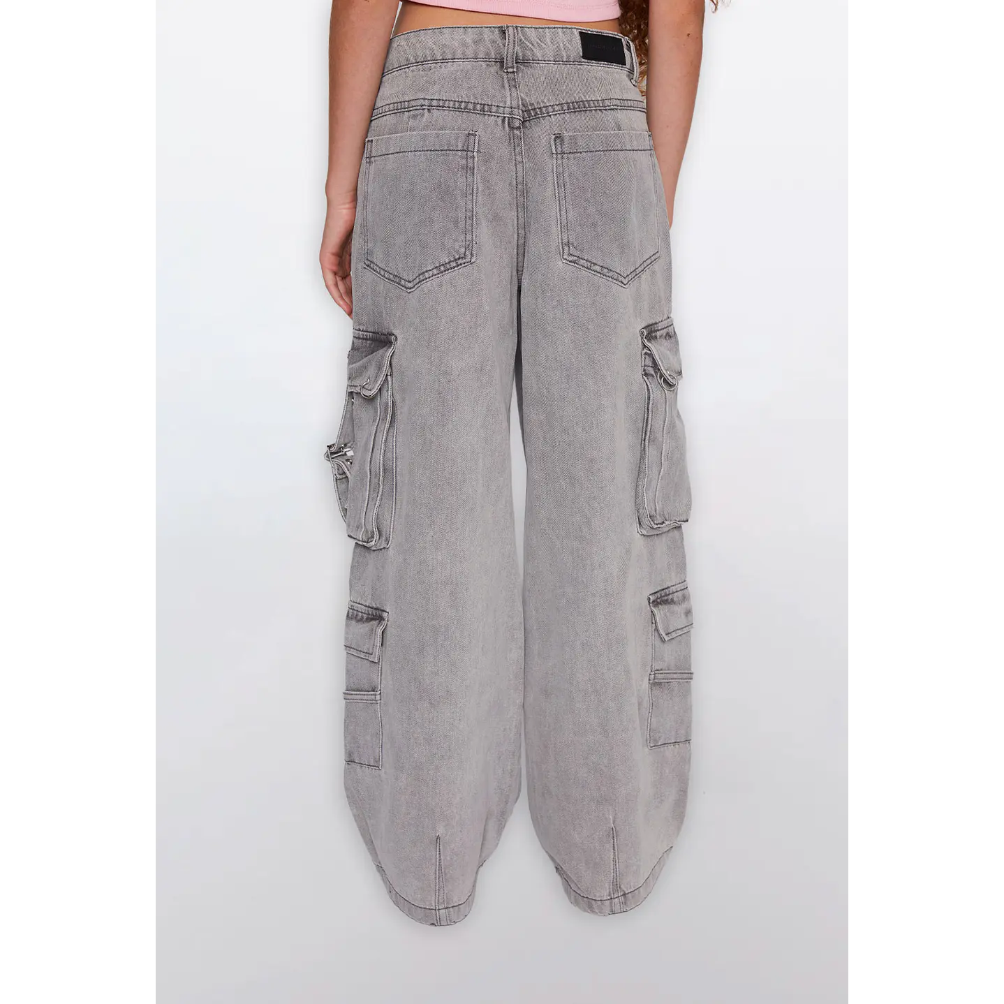 Jeans Lola Cargo Gris Familyshop 4