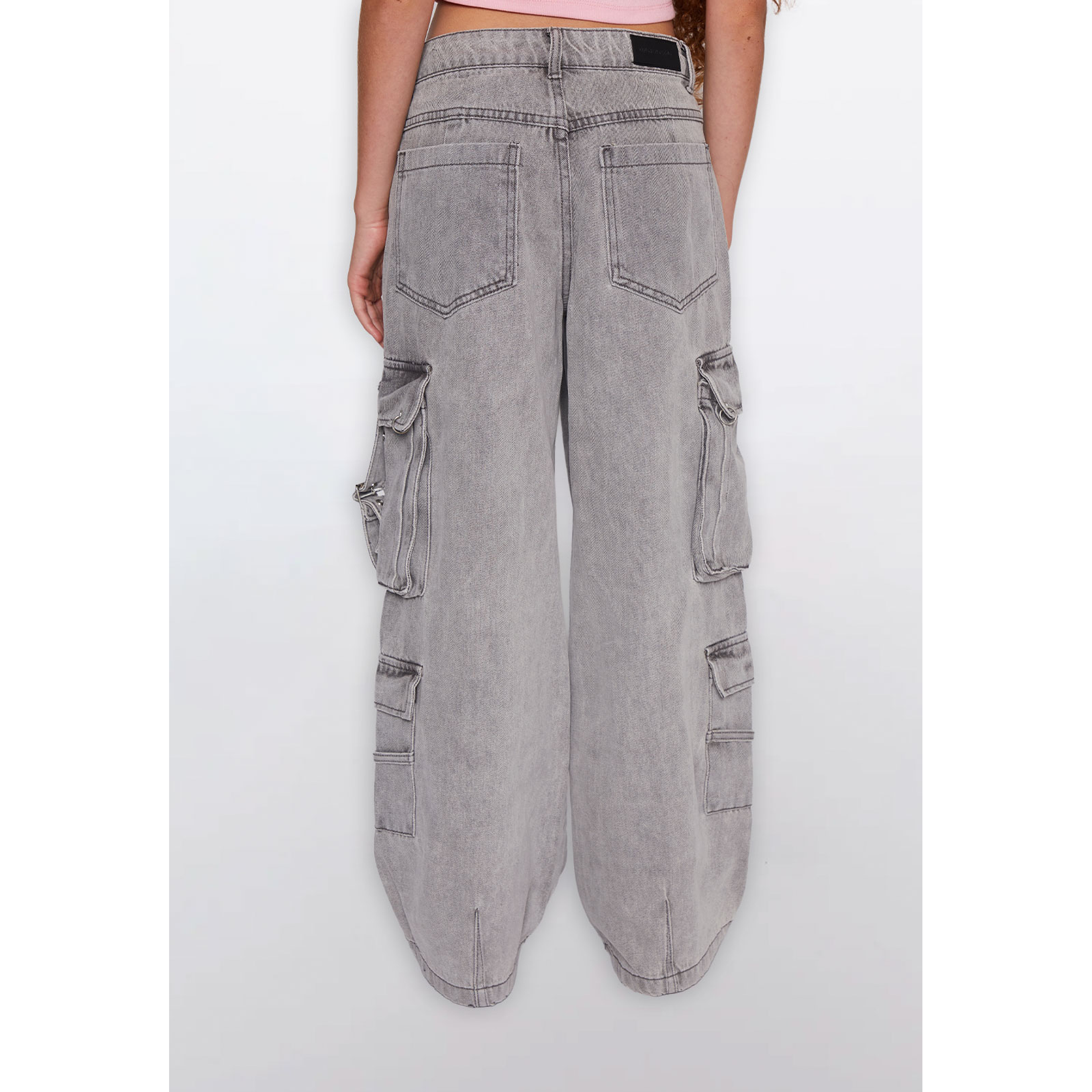 Jeans Lola Cargo Gris Familyshop 4