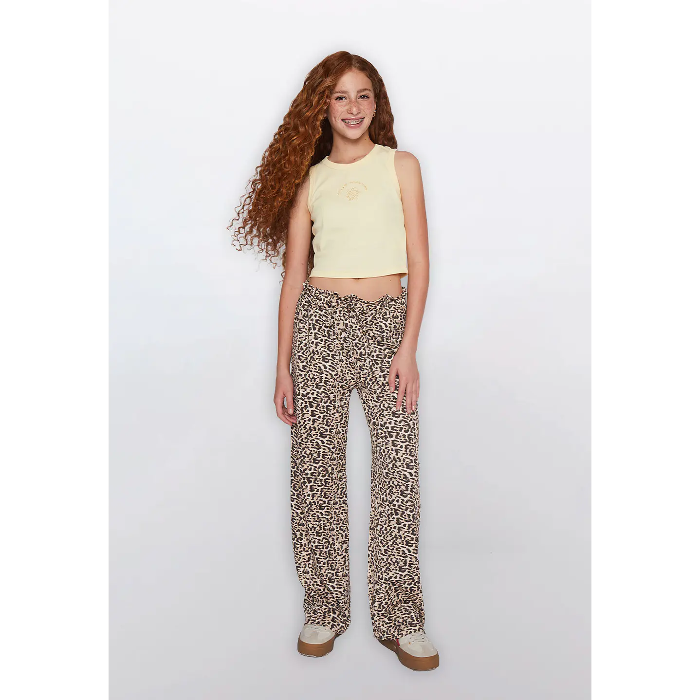 Pantalón Lola Wide Leg Café Familyshop 2