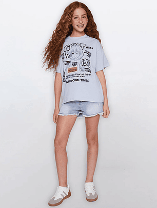 Short Lola Corto Azul Familyshop