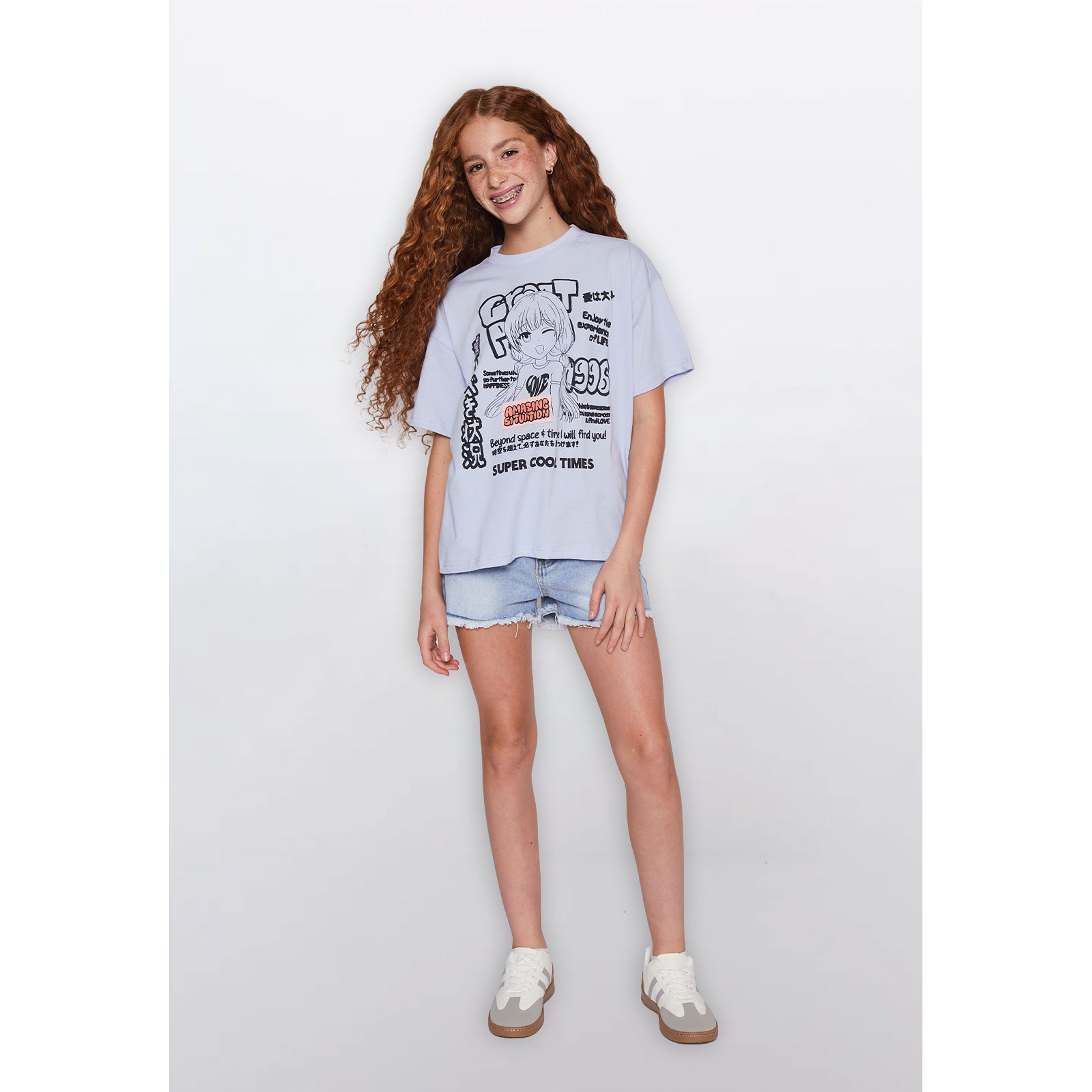 Polera Lola Anime Lavanda Familyshop 2