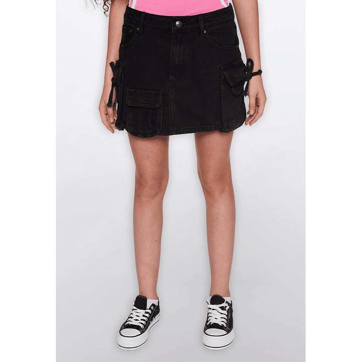 Faldas Lola Cargo Negro Familyshop 1