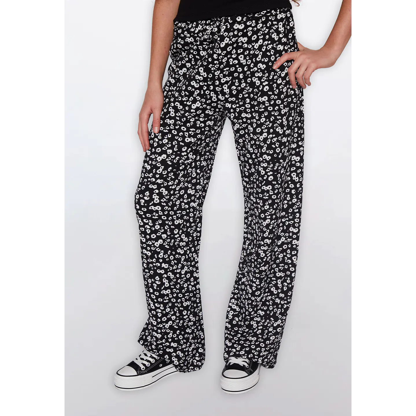 Pantalón Lola Wide Leg Negro Familyshop 1