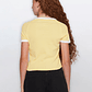 Polera Lola Sport Preppy Amarillo Familyshop - Miniatura 4
