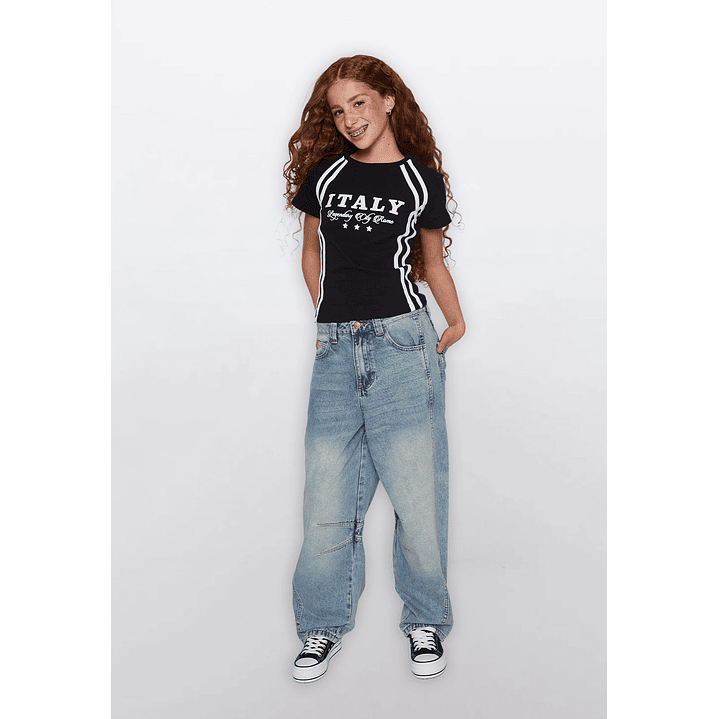 Polera Lola Italy Negro Familyshop 2