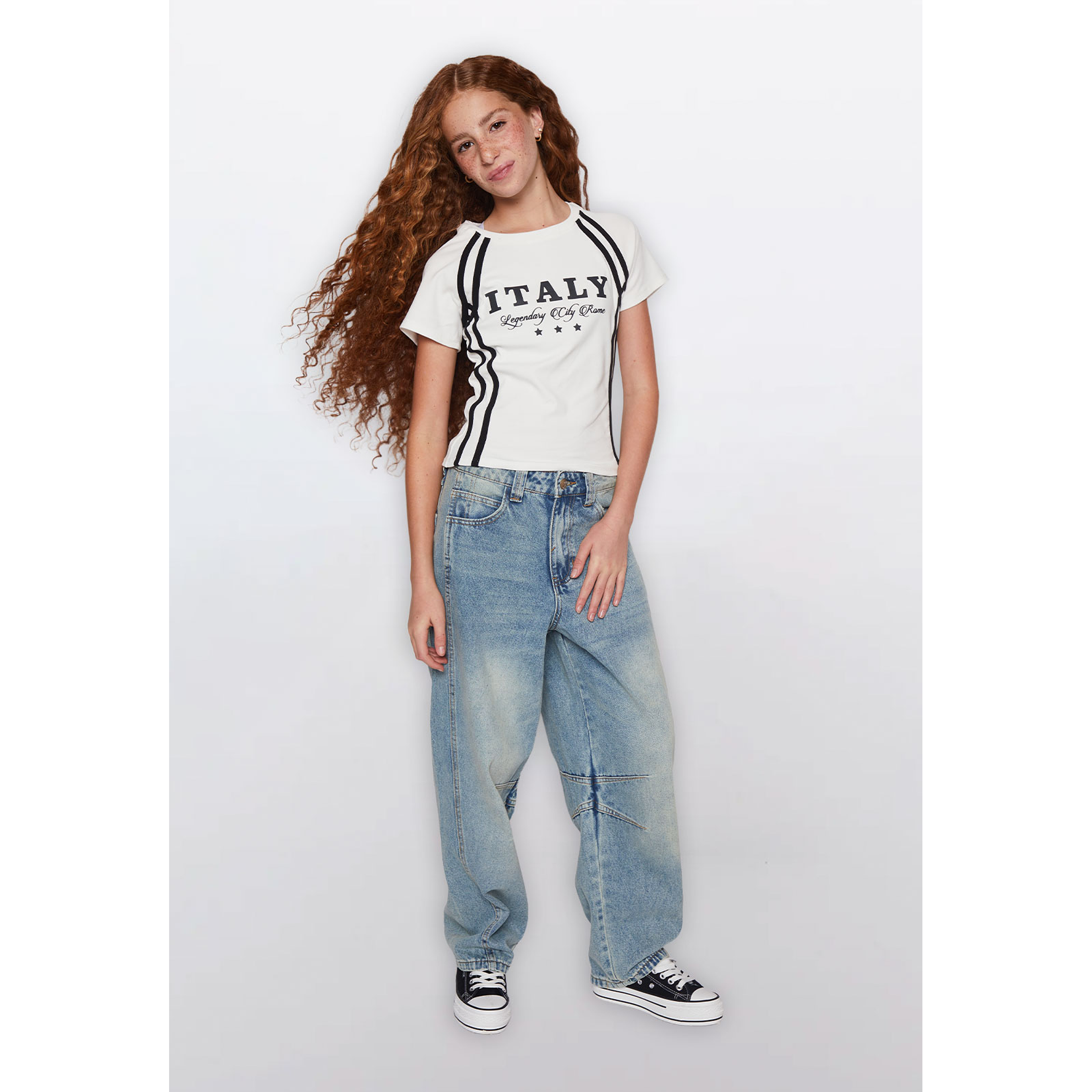 Polera Lola Italy Crudo Familyshop 2