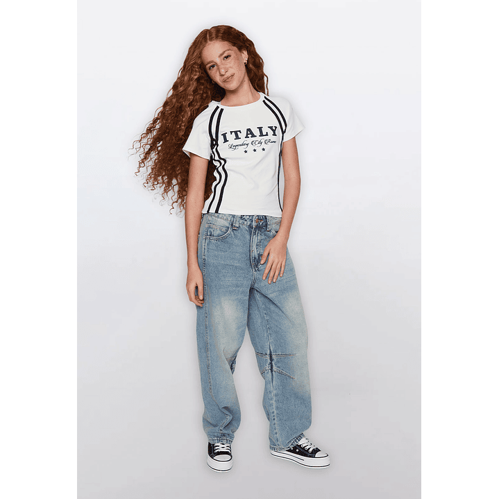 Polera Lola Italy Crudo Familyshop 2