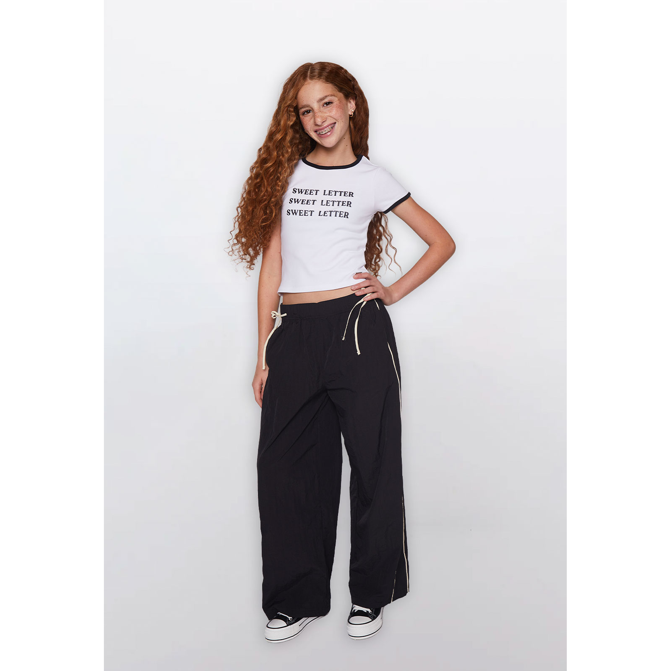 Pantalón Lola Taslan Lazo Negro Familyshop 2
