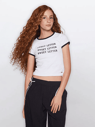 Polera Lola Vivo Blanco Familyshop