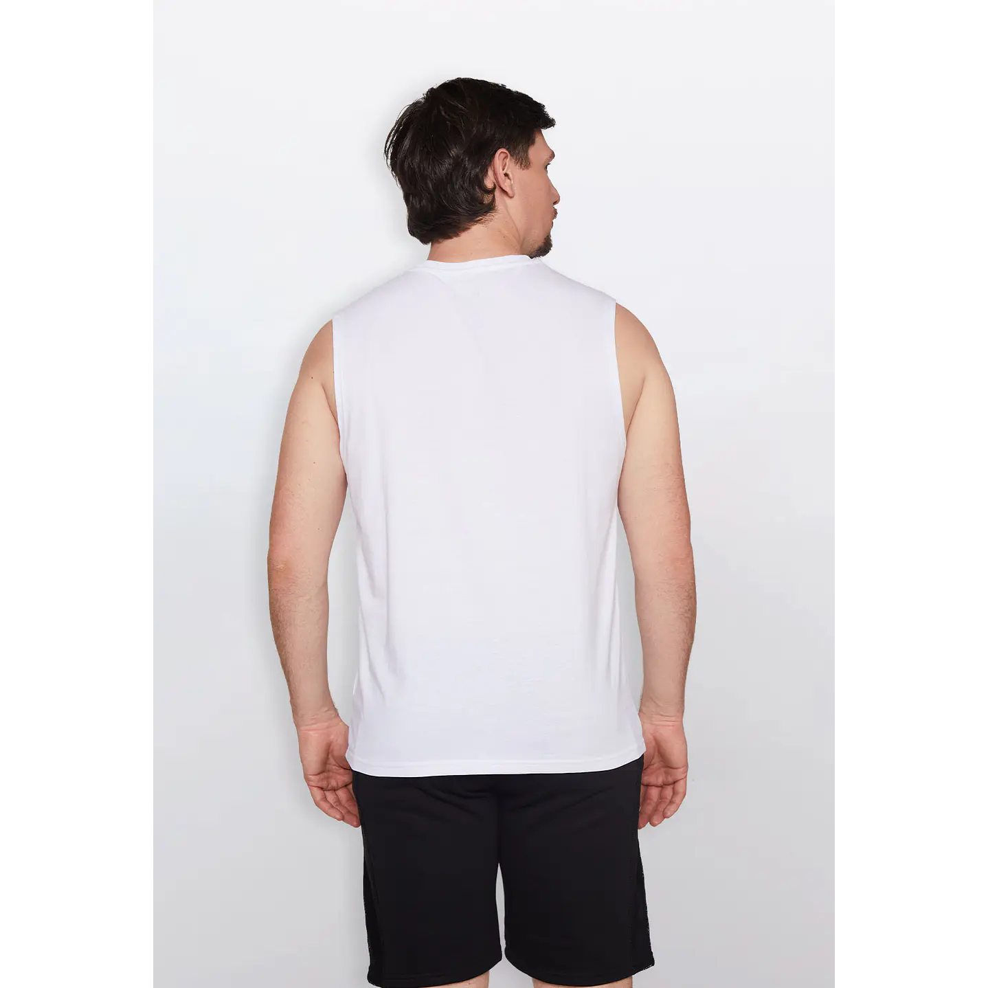 Polera Hombre Casual Blanco Familyshop 3