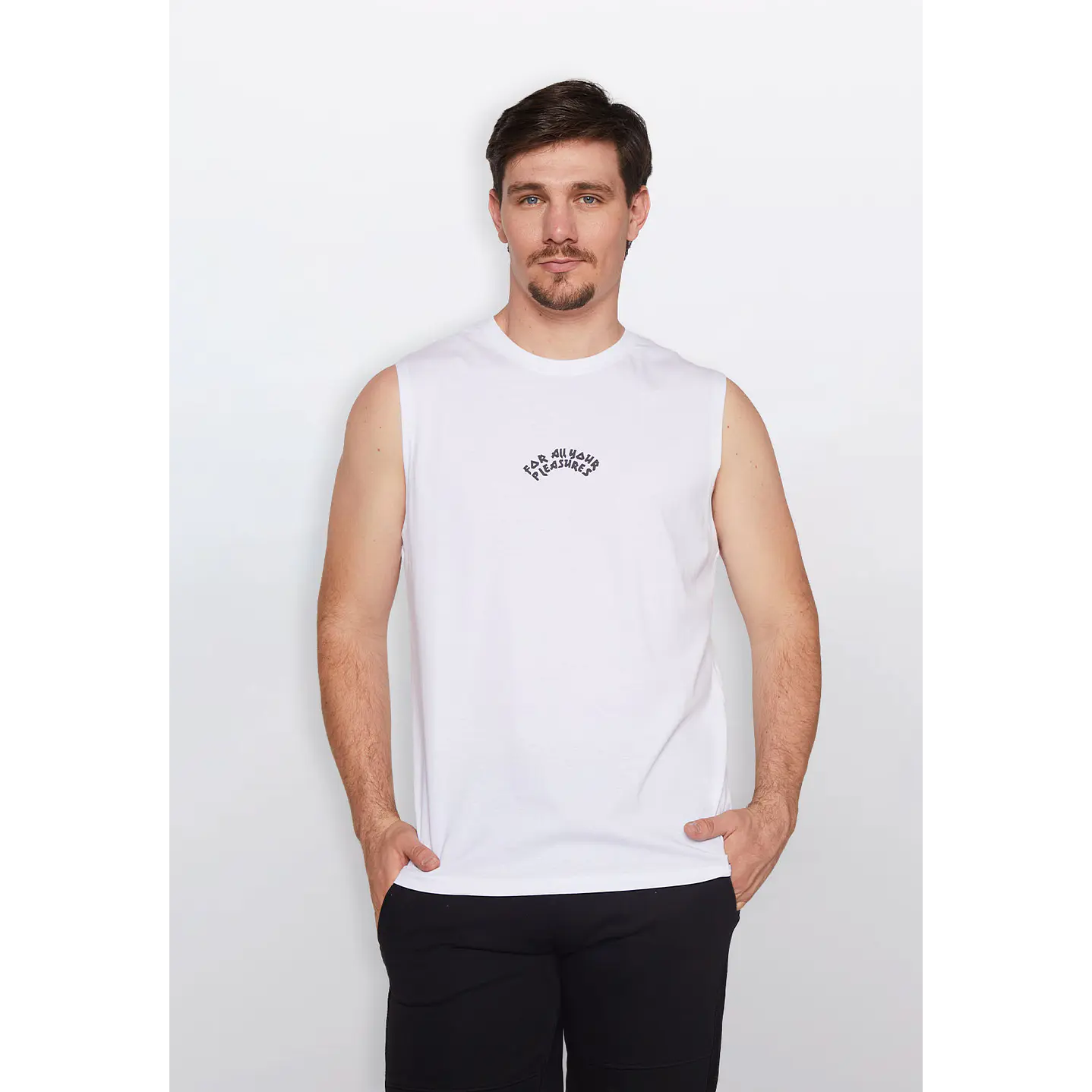 Polera Hombre Casual Blanco Familyshop 1