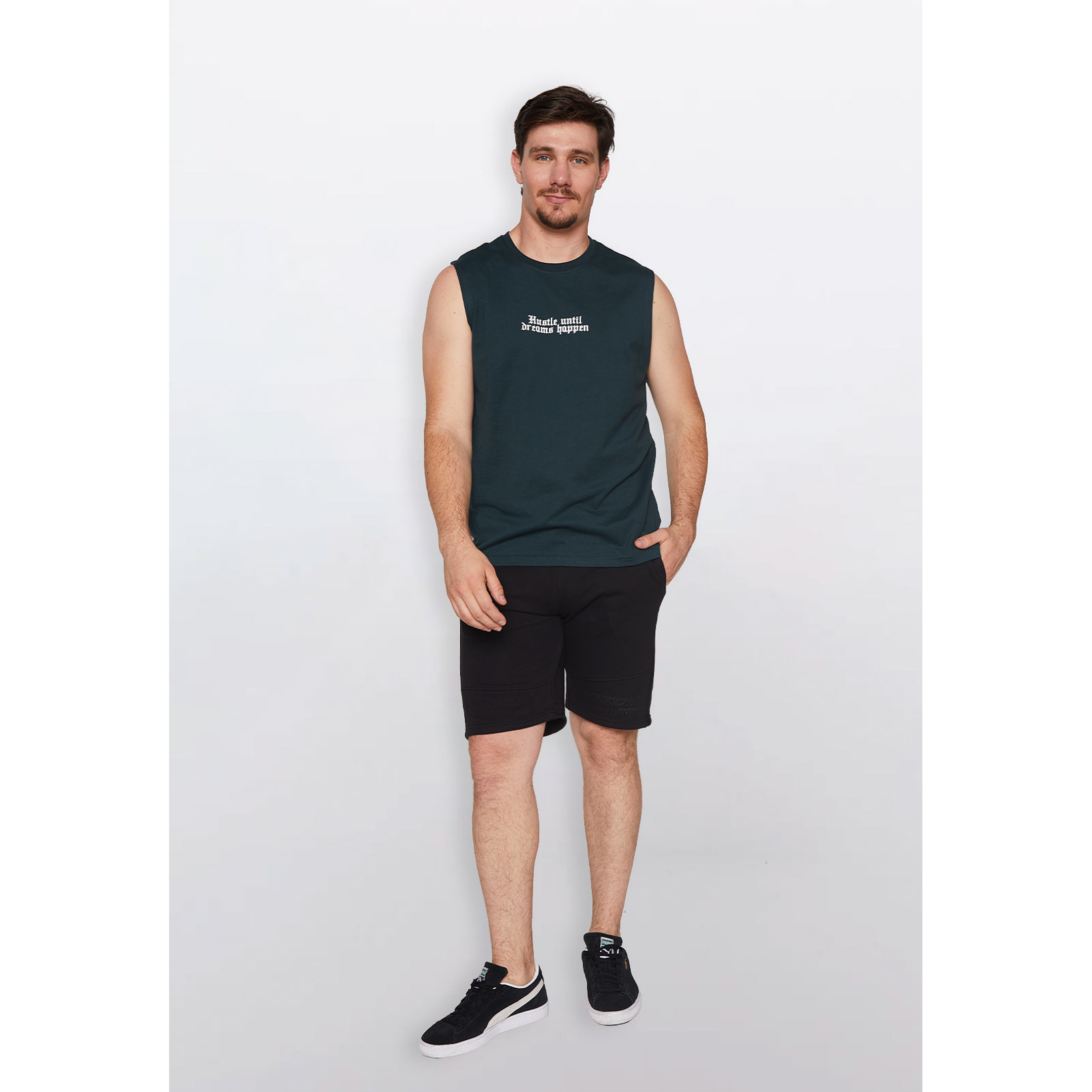 Polera Hombre Hb Casual Verde Familyshop 1