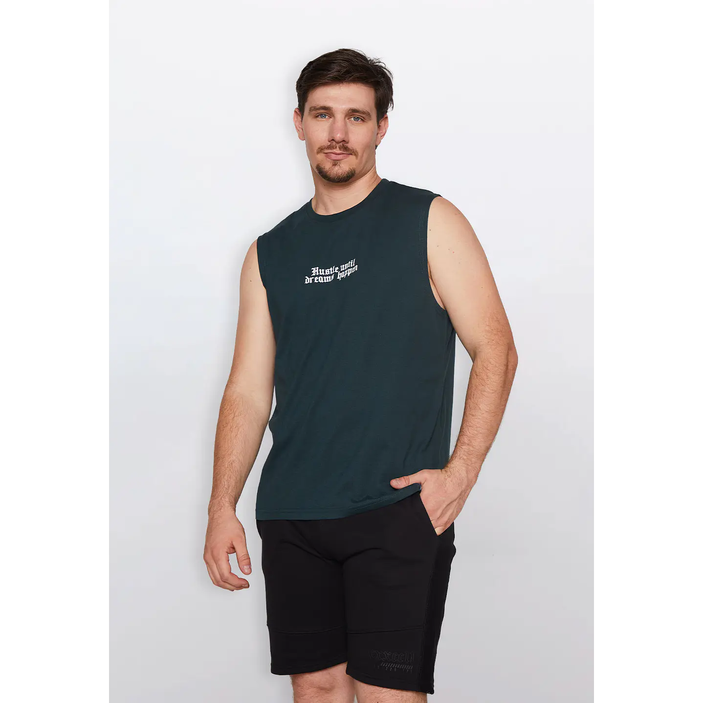 Polera Hombre Hb Casual Verde Familyshop 2