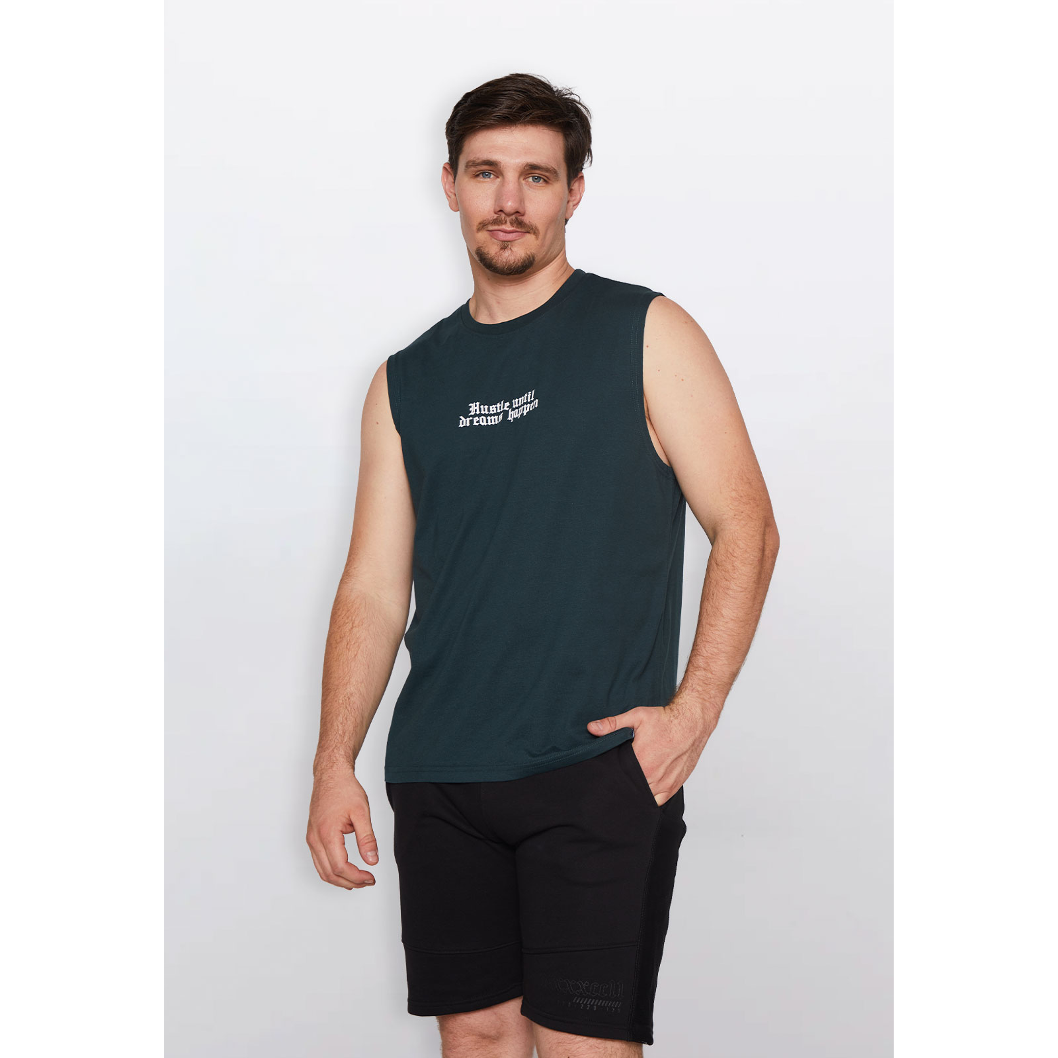 Polera Hombre Hb Casual Verde Familyshop 2