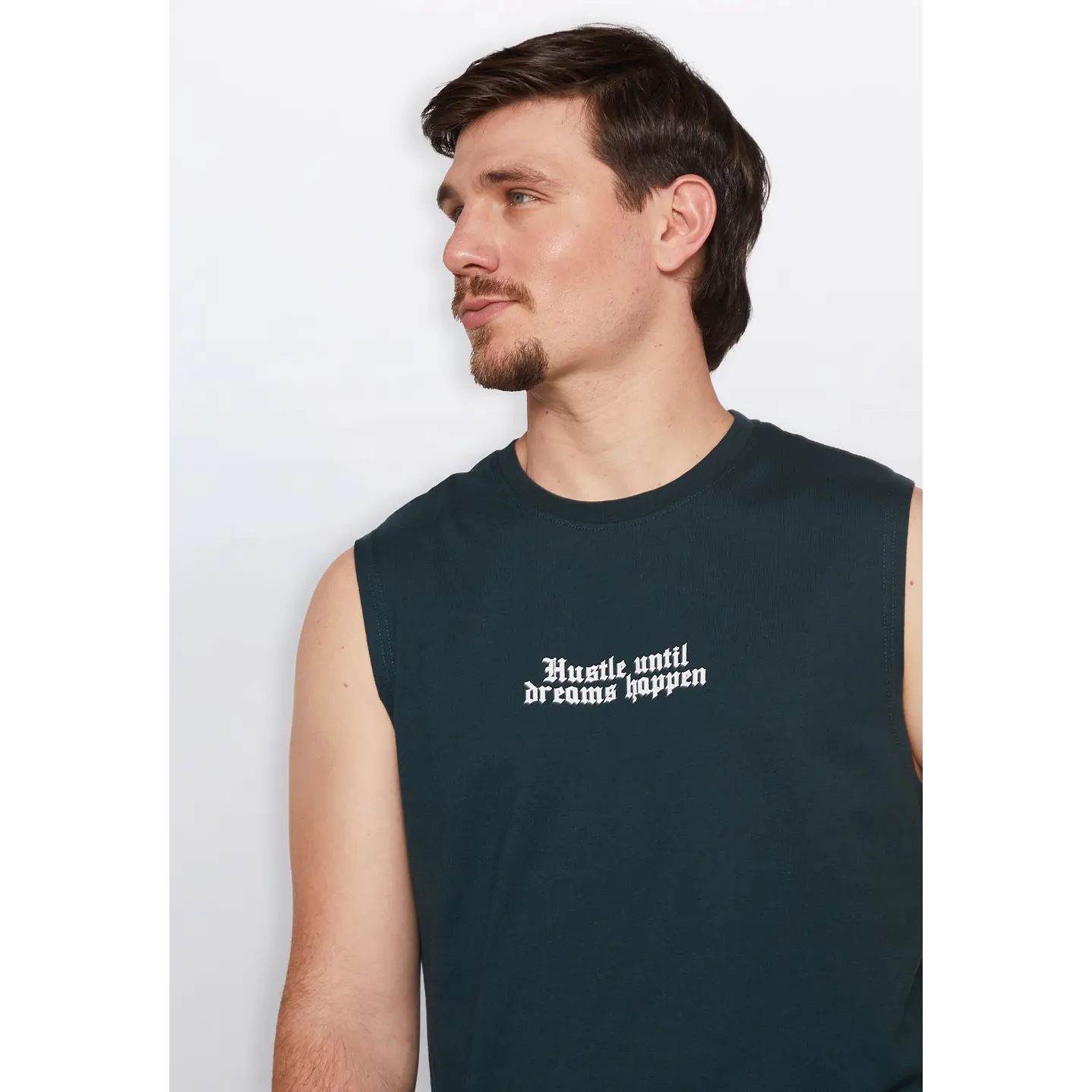 Polera Hombre Hb Casual Verde Familyshop 4