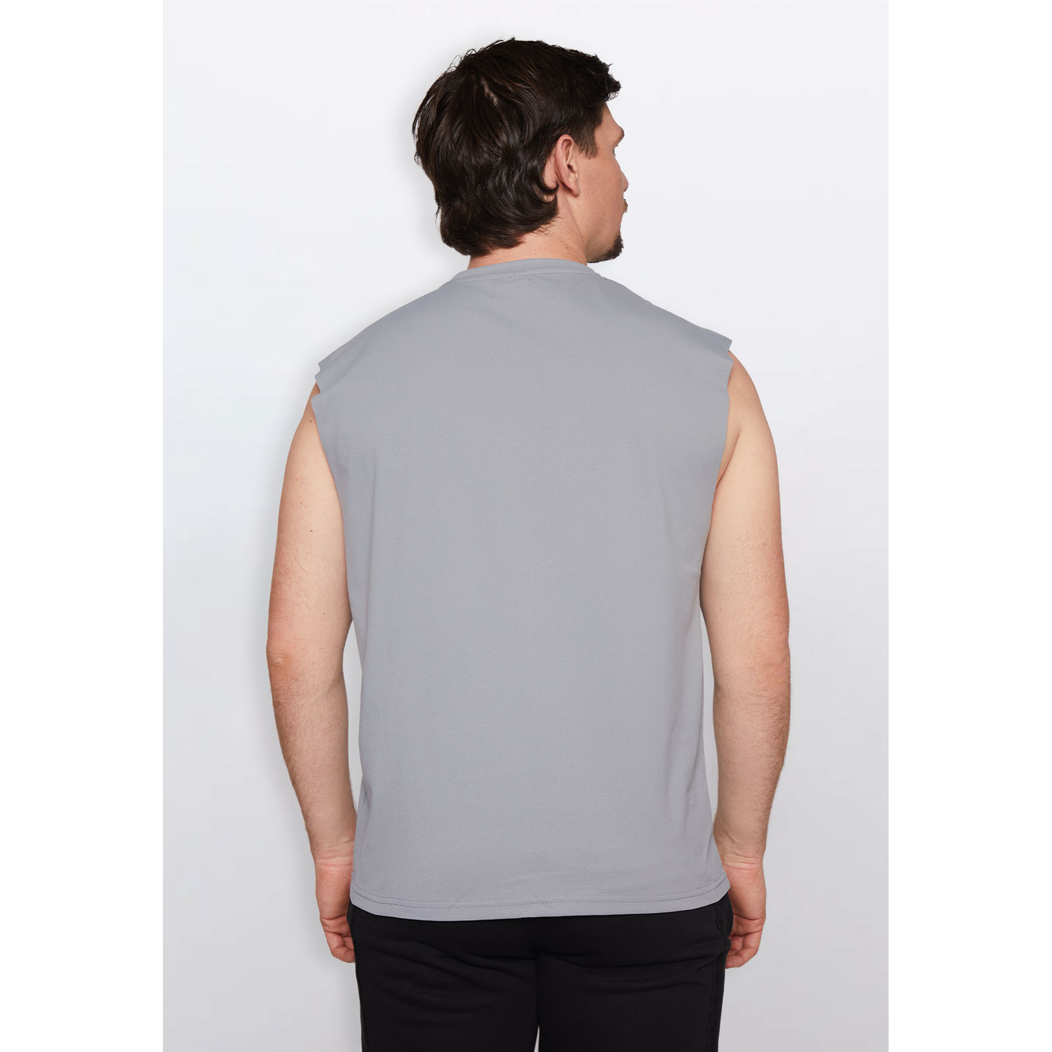 Polera Hombre College Gris Familyshop 3