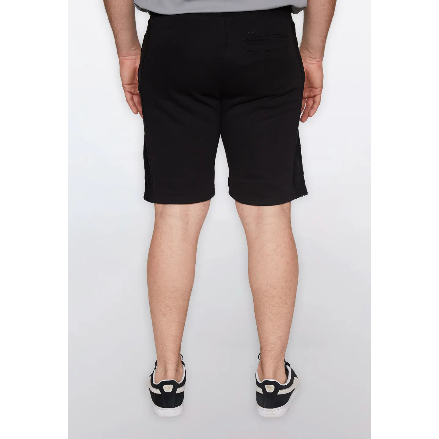 Bermuda Hombre Malla Negro Familyshop 3