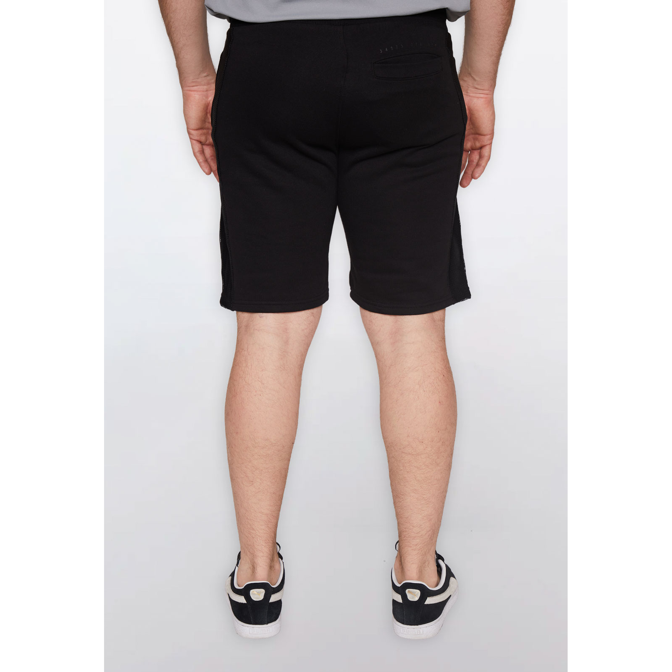 Bermuda Hombre Malla Negro Familyshop 3