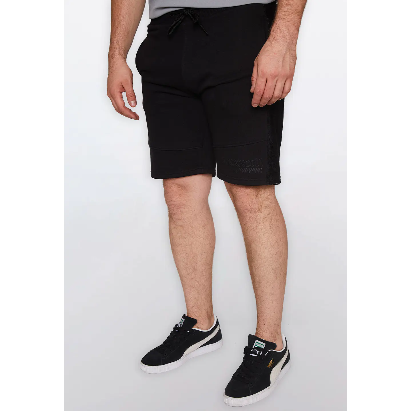 Bermuda Hombre Malla Negro Familyshop 2