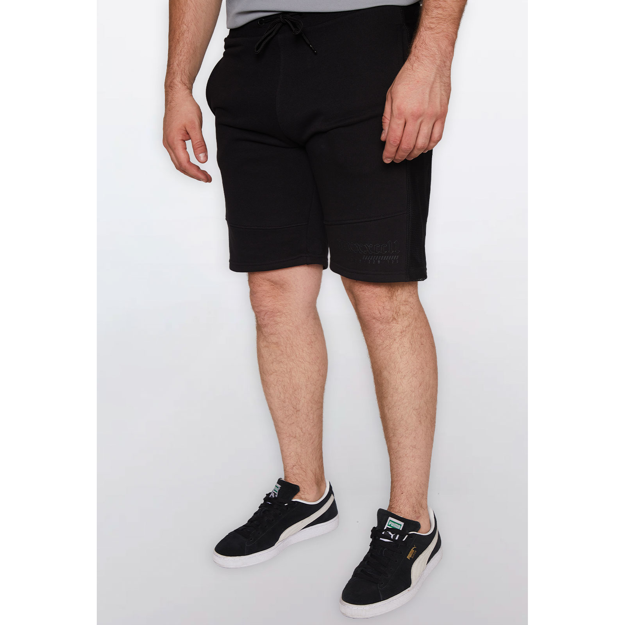 Bermuda Hombre Malla Negro Familyshop 2