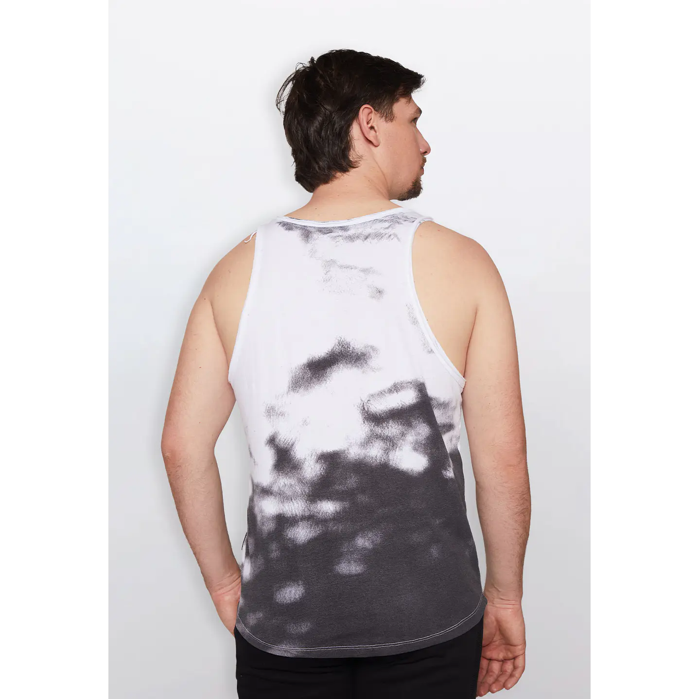 Polera Hombre Degrade Blanco Familyshop 3