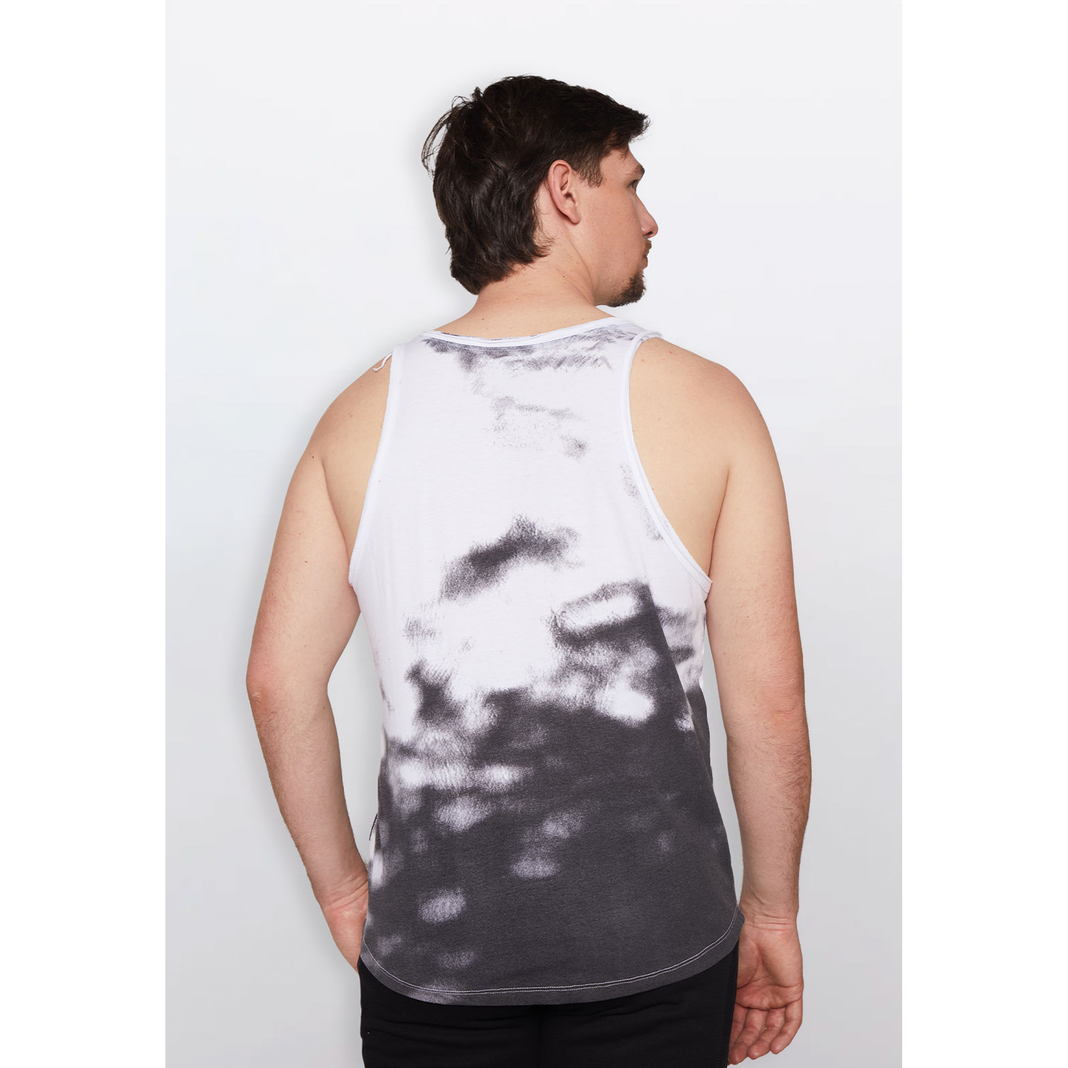 Polera Hombre Degrade Blanco Familyshop 3