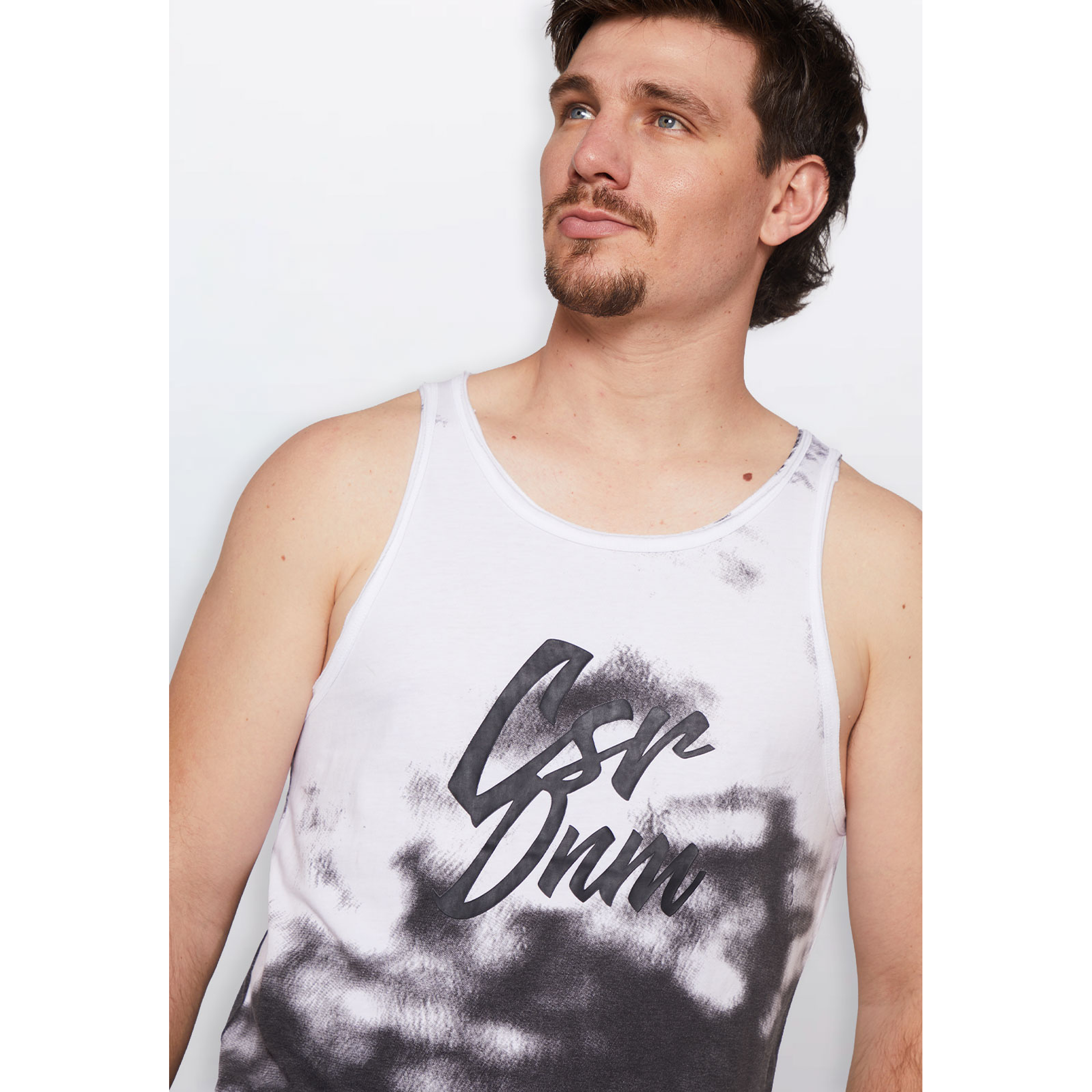 Polera Hombre Degrade Blanco Familyshop 4