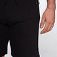 Bermuda Hombre Malla Cierre Negro Familyshop - Miniatura 3