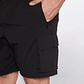 Bermuda Hombre Taslan Negro Familyshop - Miniatura 3