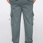 Pantalón Hombre Cargo Verde Familyshop - Miniatura 3