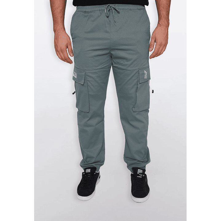 Pantalón Hombre Cargo Verde Familyshop 1