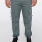Pantalón Hombre Cargo Verde Familyshop - Miniatura 1