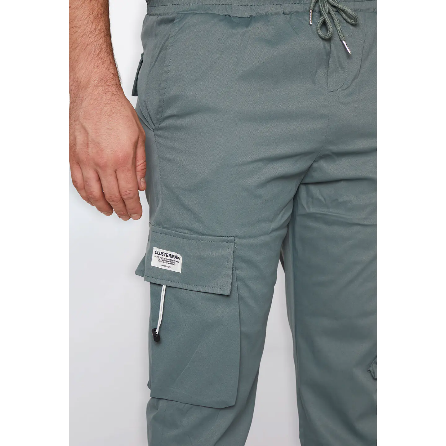 Pantalón Hombre Cargo Verde Familyshop 4