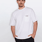Polera Hombre Contraste Blanco Familyshop - Miniatura 1