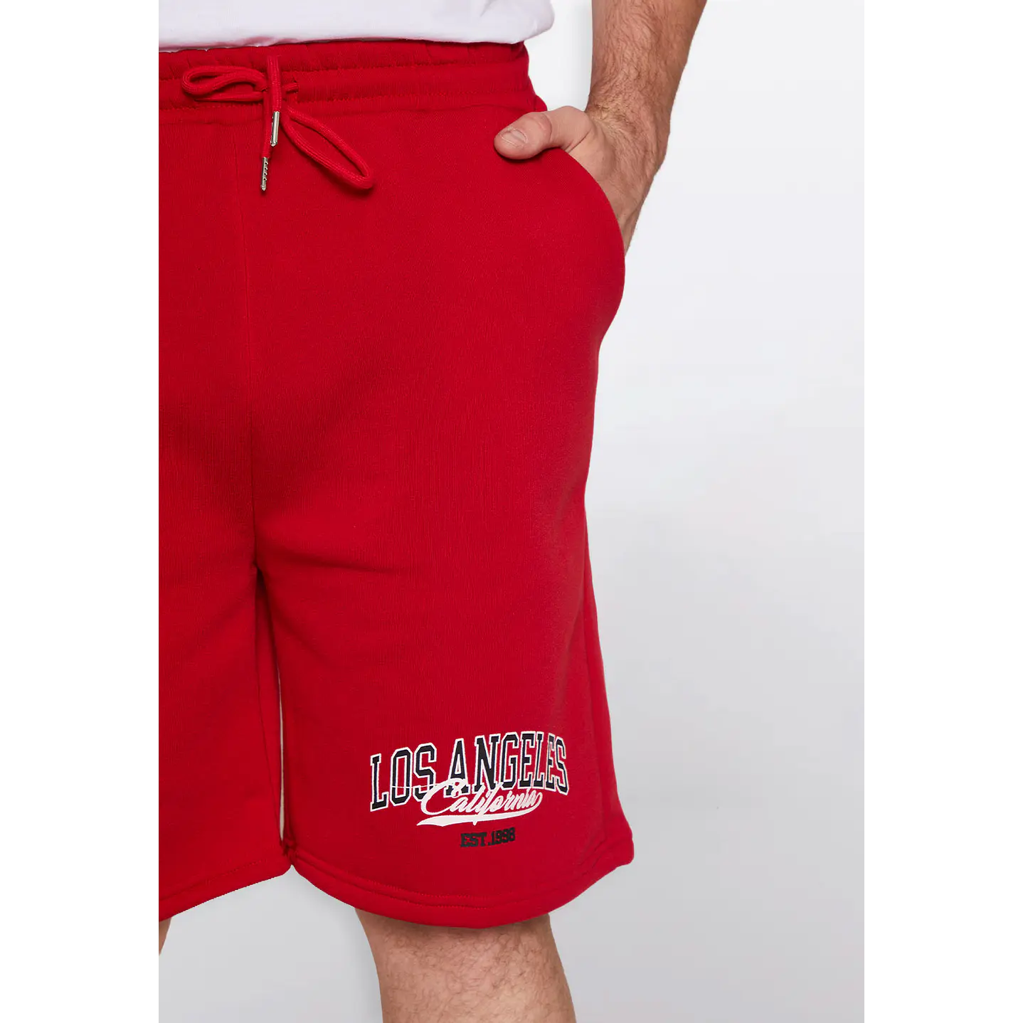 Bermuda Hombre College Rojo Familyshop 4