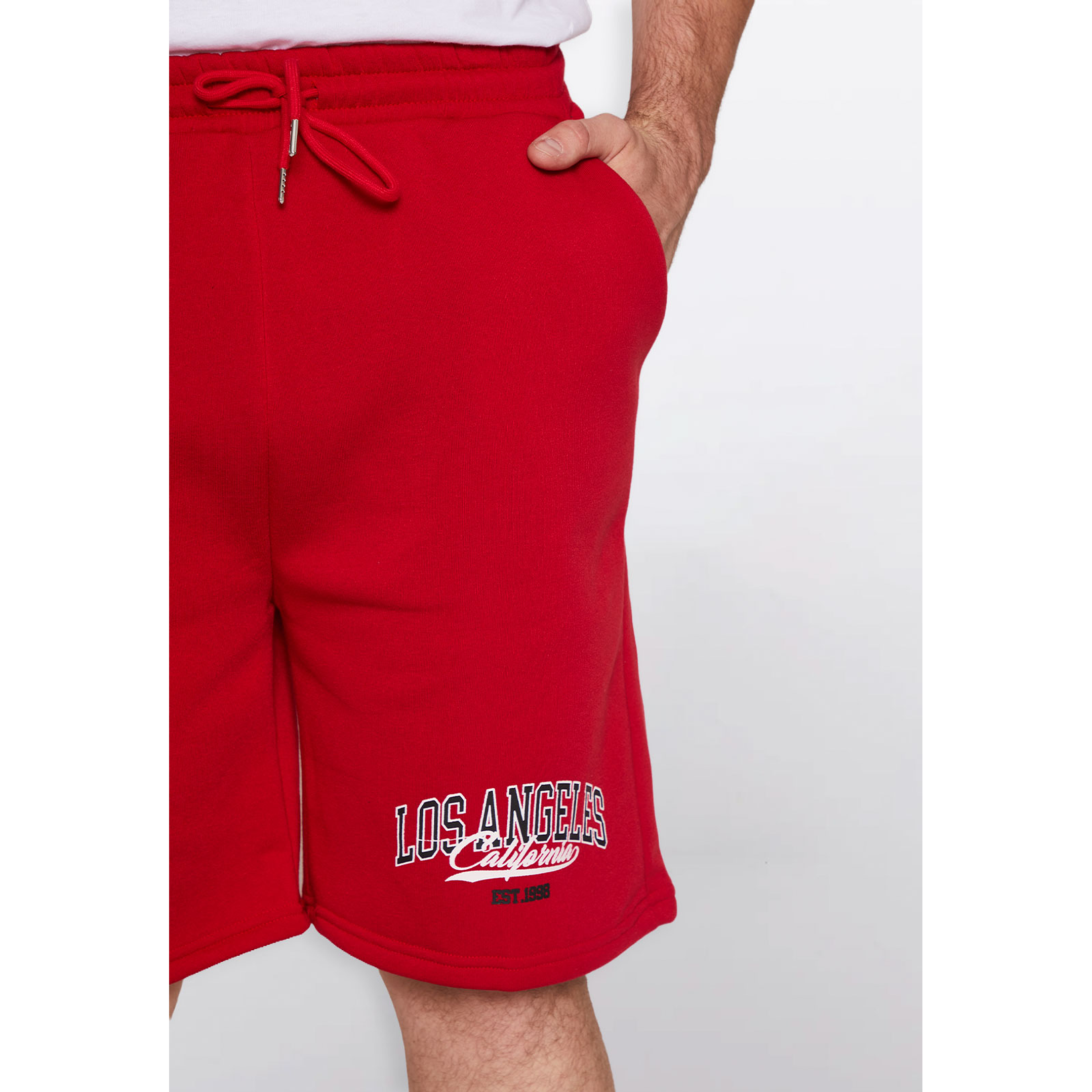 Bermuda Hombre College Rojo Familyshop 4