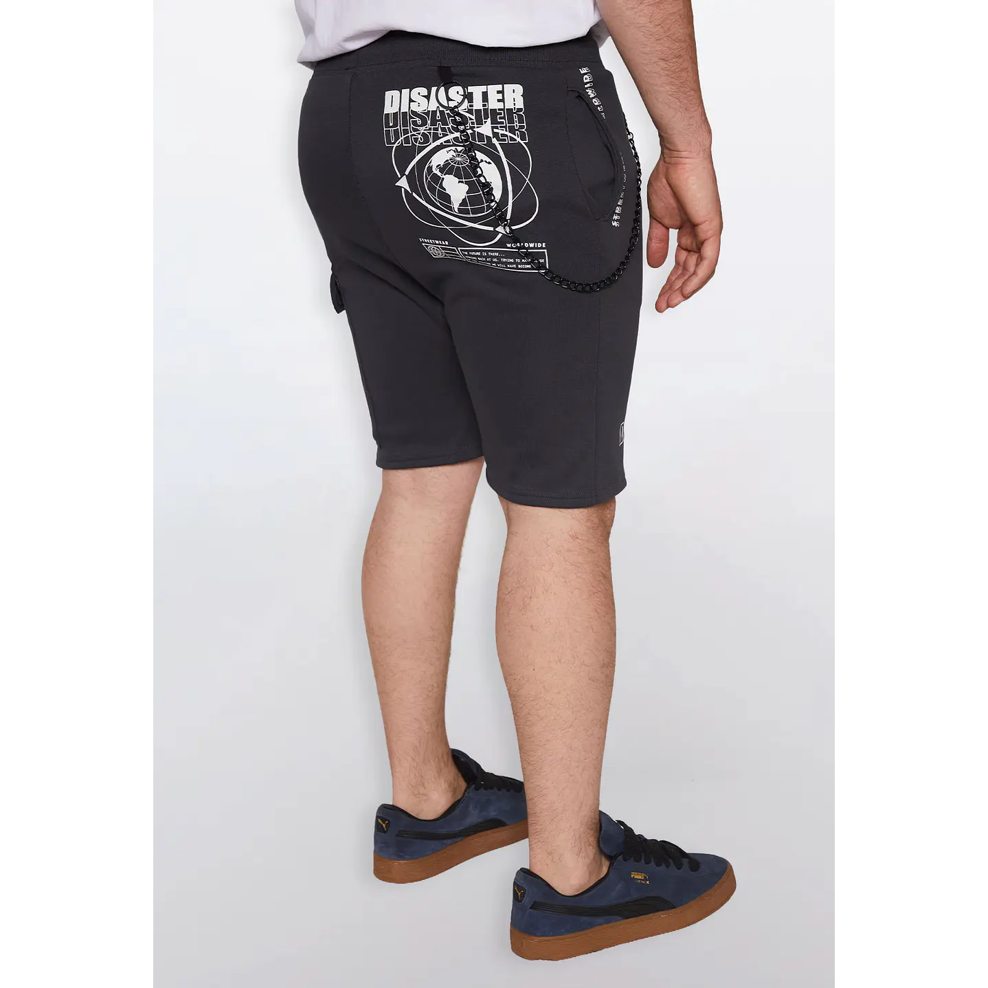 Bermuda Hombre Cargo Acero Familyshop 3