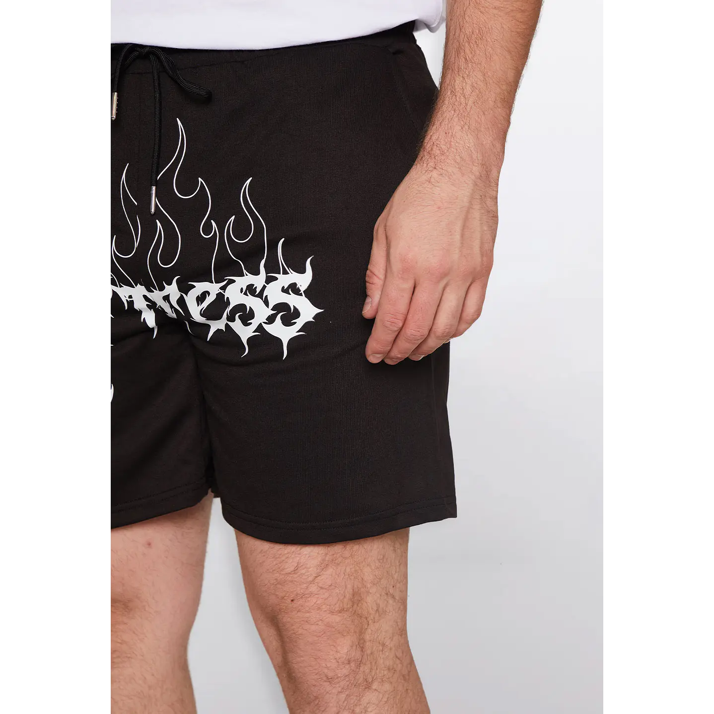 Bermuda Hombre Slim Fit Cruz Negro Familyshop 3