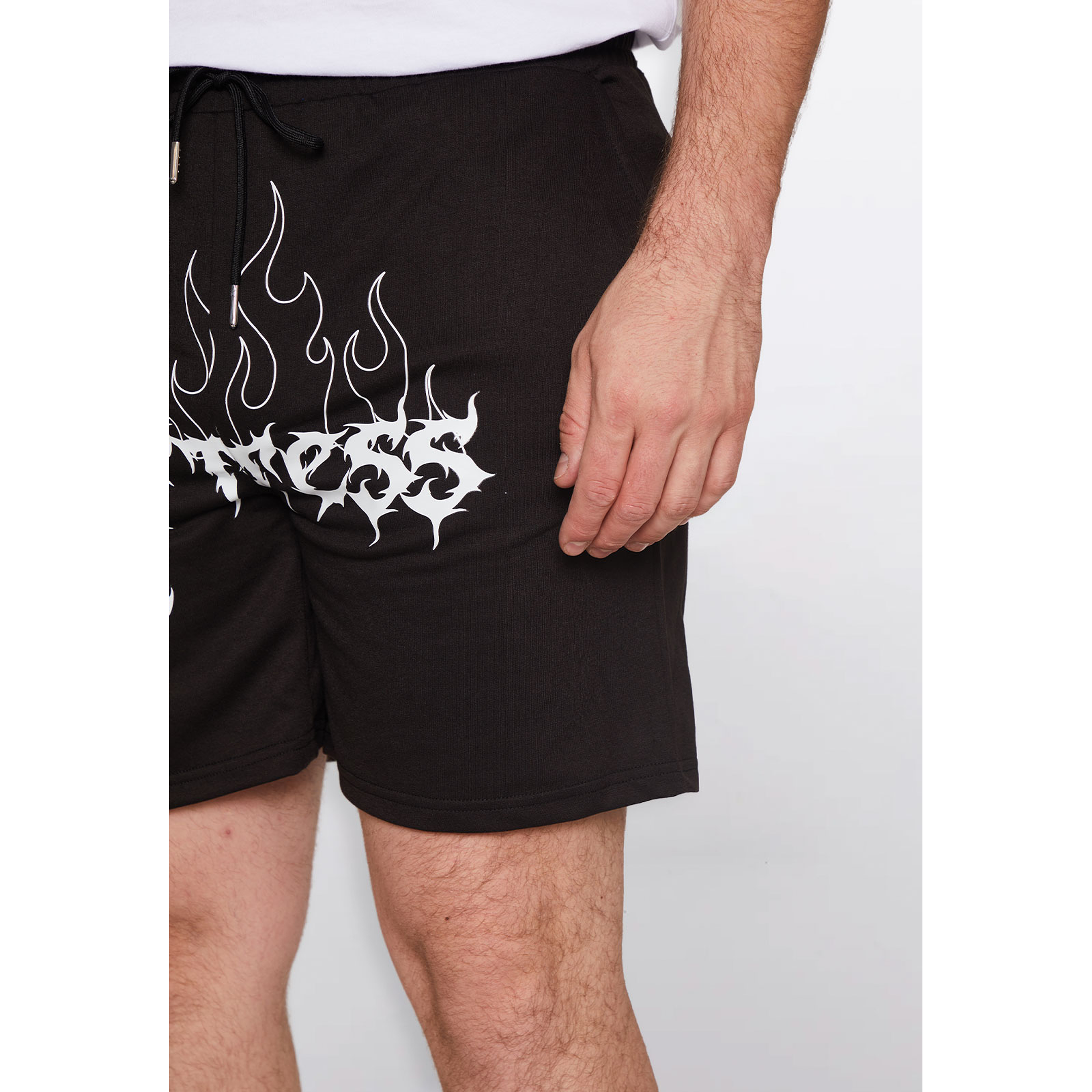 Bermuda Hombre Slim Fit Cruz Negro Familyshop 3