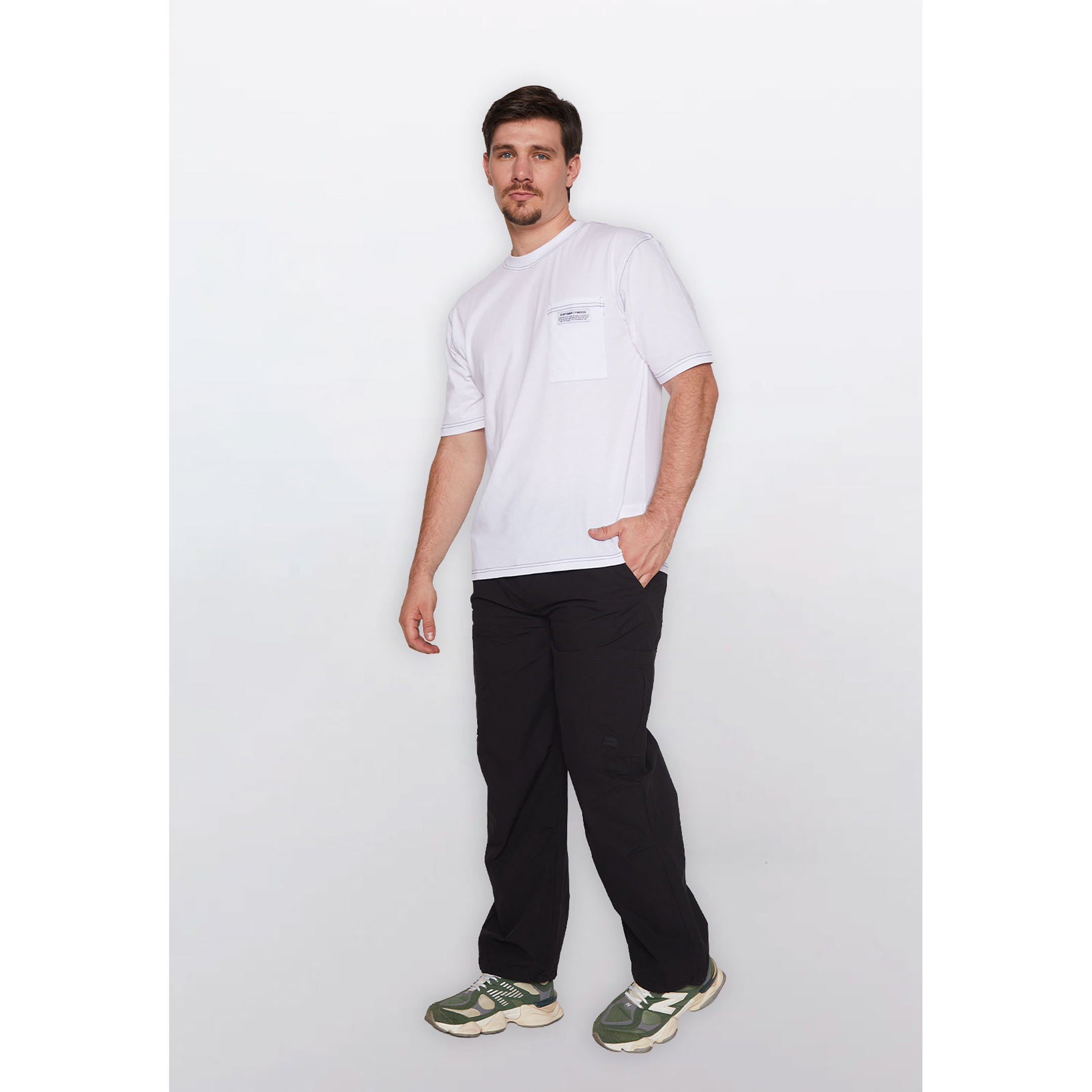 Pantalón Hombre Parachute Negro Familyshop 2