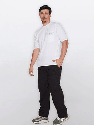 Pantalón Hombre Parachute Negro Familyshop