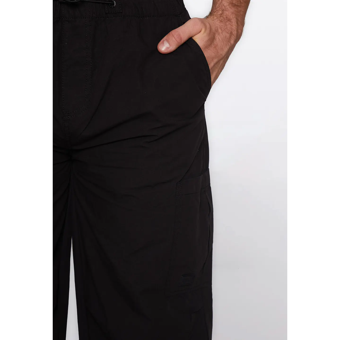 Pantalón Hombre Parachute Negro Familyshop 4