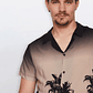 Camisa Hombre Foto Beige Familyshop - Miniatura 2