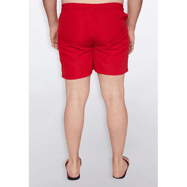 Traje De Baño Hombre Corto Rojo Familyshop 6