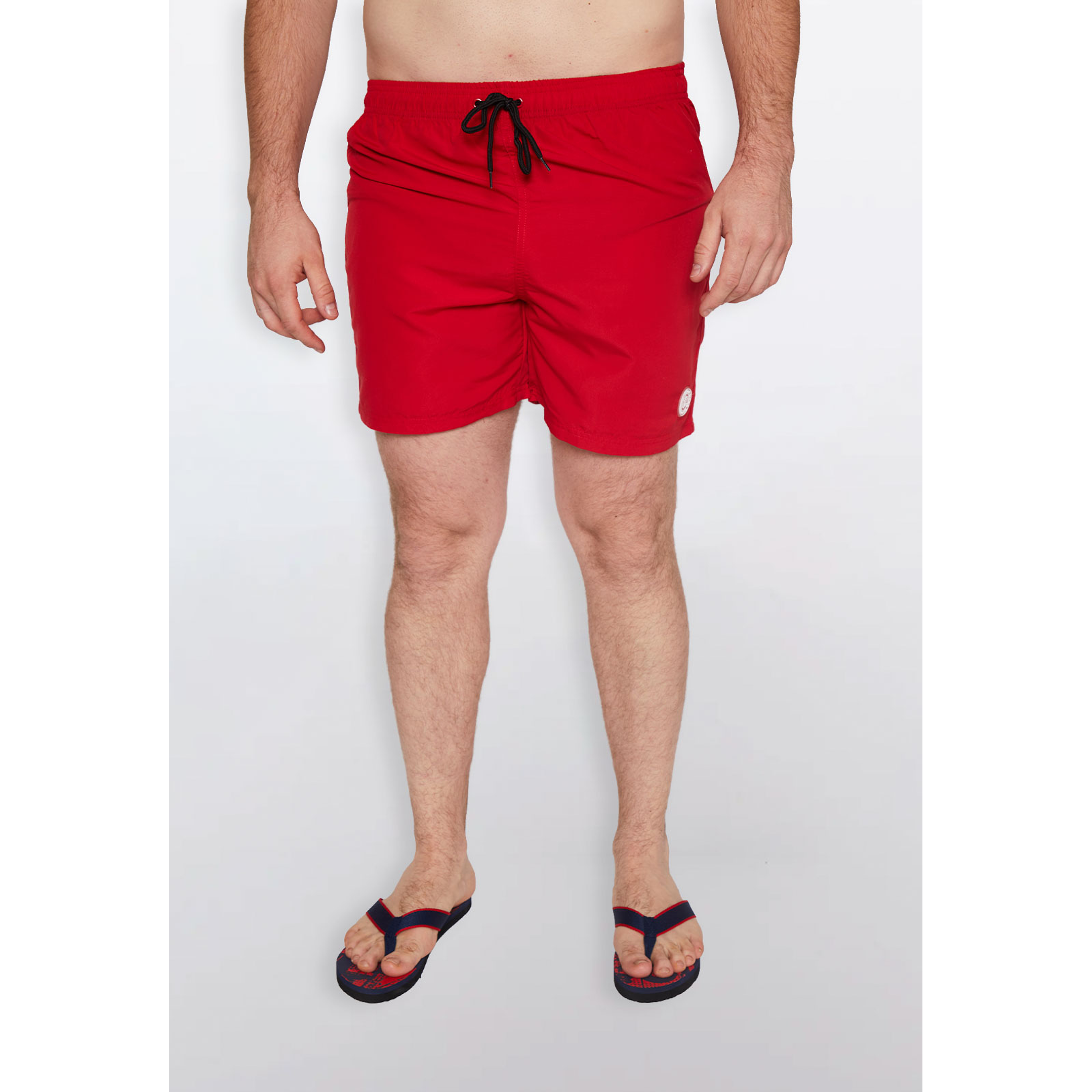 Traje De Baño Hombre Corto Rojo Familyshop 4