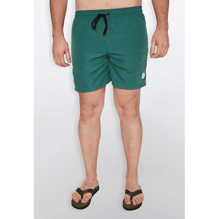 Traje De Baño Hombre Corto Verde Familyshop 3