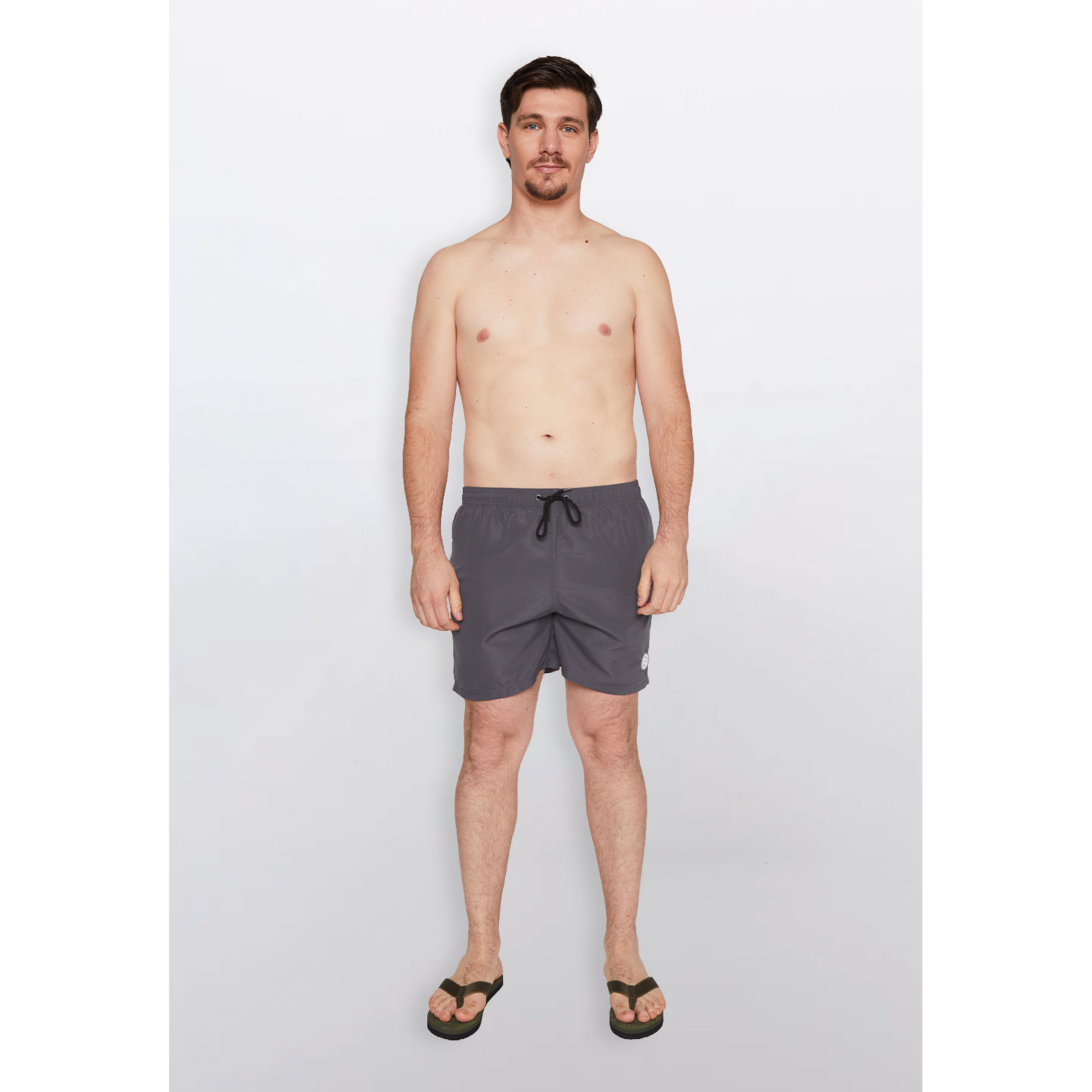 Traje De Baño Hombre Classic Gris Familyshop 5