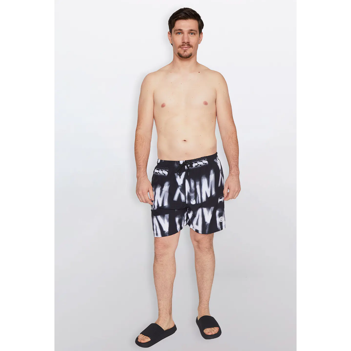 Traje De Baño Hombre Urban1 Negro Familyshop 4