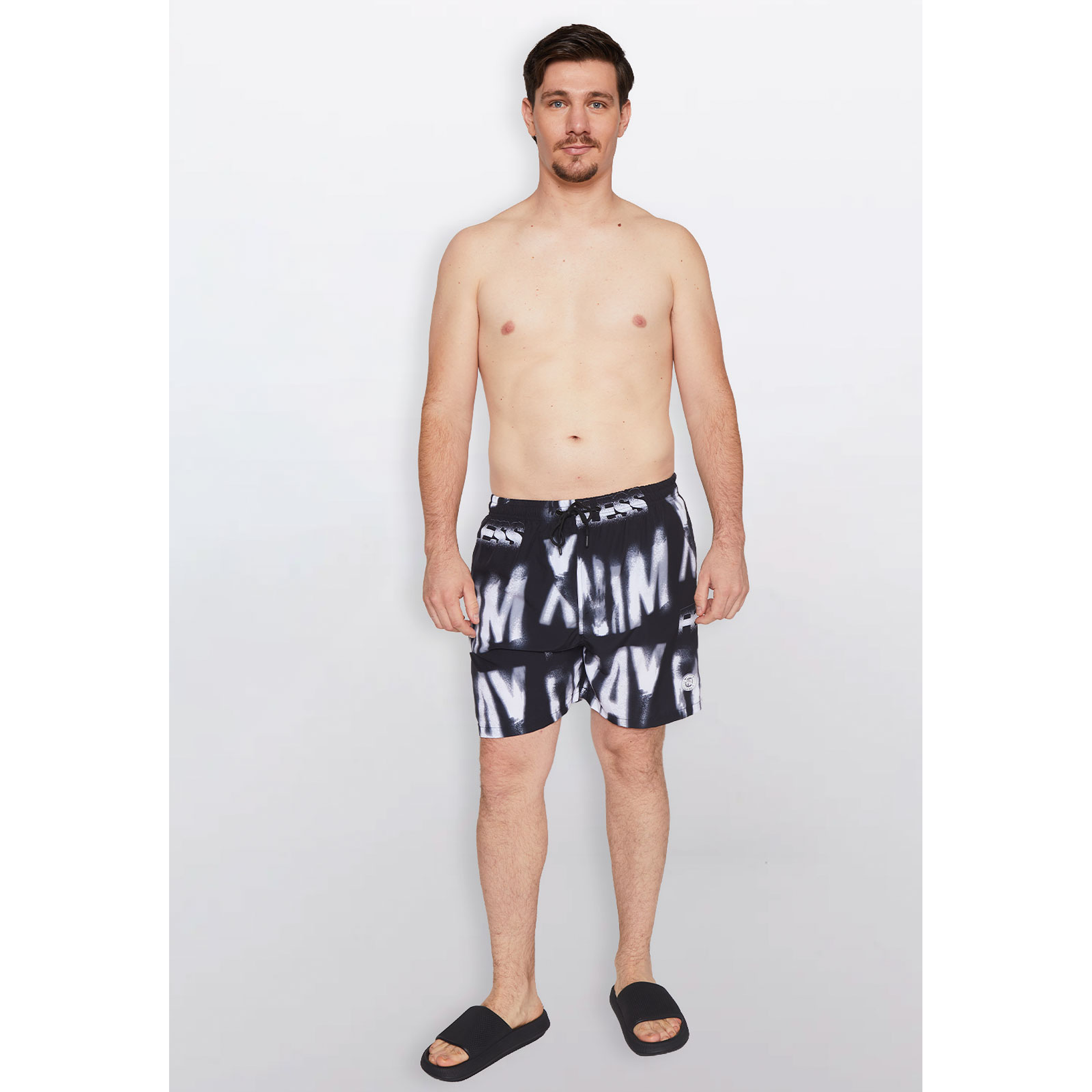 Traje De Baño Hombre Urban1 Negro Familyshop 4