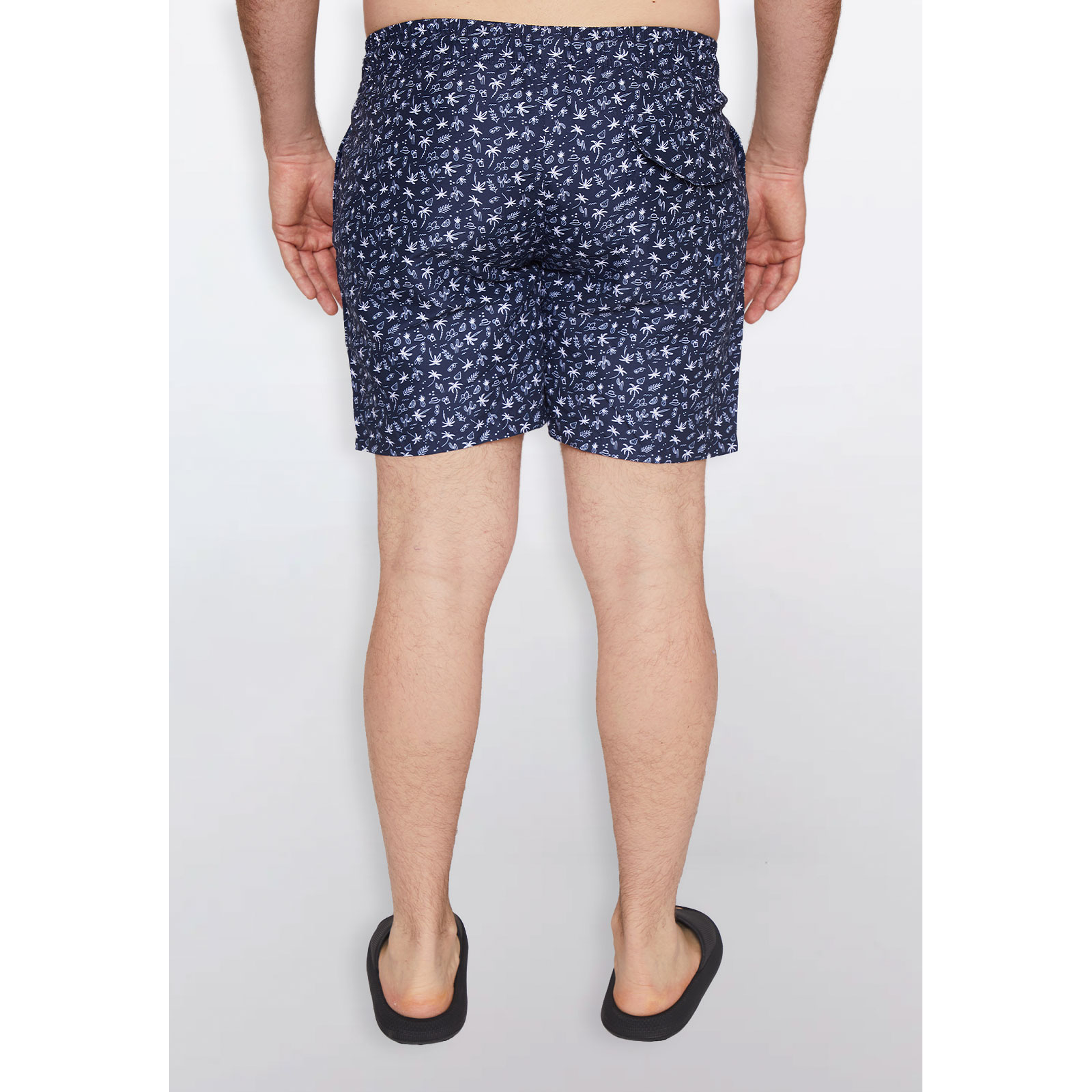 Traje De Baño Hombre Figuras Azul Familyshop 6